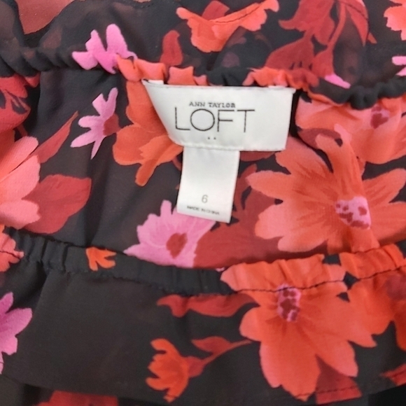𝅺loft Floral Off Shoulder Top - Picture 6 of 9